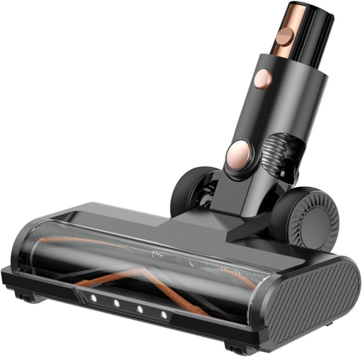 Belife Motorized Brush Attachment for Belife S10 Cordless Vacuum Cleaner- Black, V-shaped Floor Brushroll with LED Headlights
