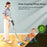 Belife Cordless Vacuum Cleaner BVC11C, Brushless Motor & LED 22Kpa Powerful Suction with Max 40 Min Runtime White